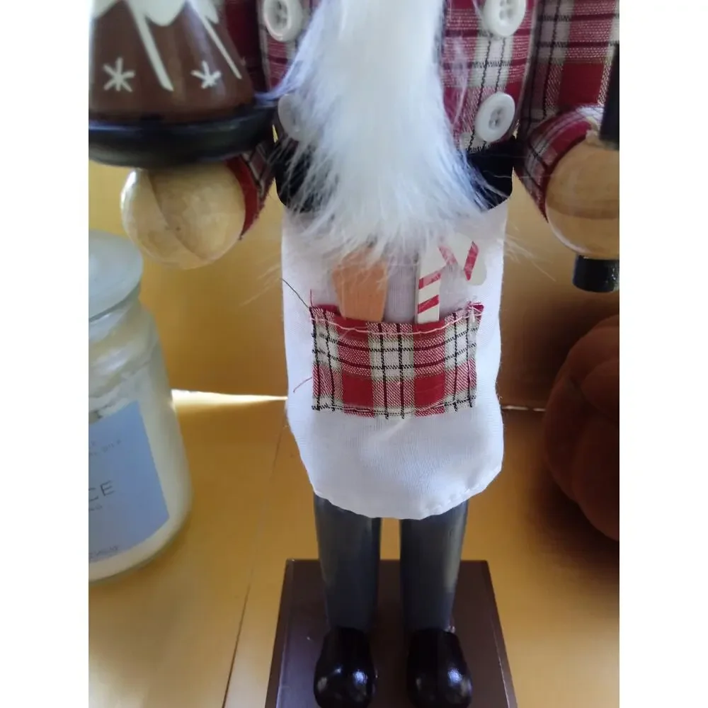 North Pole Trading Co 14" Baker Christmas Nutcracker - Picture 5 of 8